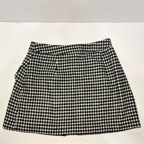 Forever 21 black and white checkered button up skirt women in a size small. - Picture 8 of 14